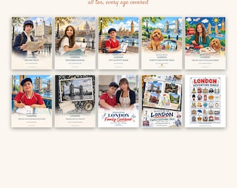 Complete London Learning Library | 10 Printables for Kids & Families (Digital Download)