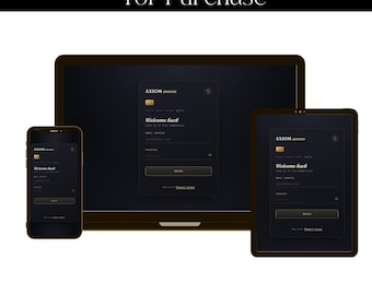 Animation Login Form Template | HTML CSS JavaScript Bootstrap (Digital Download)