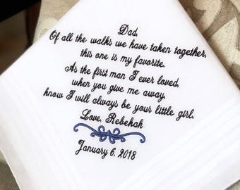 gift to dad on wedding day