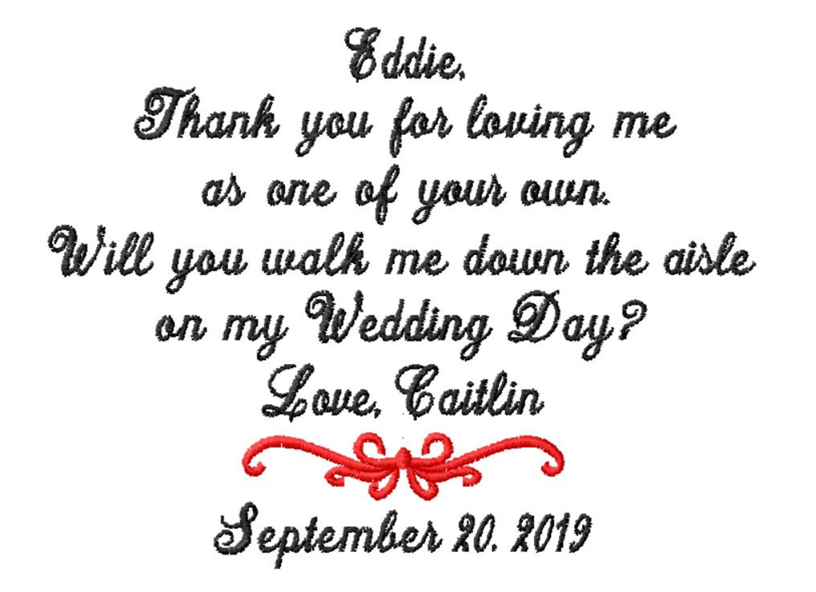 Will You WALK ME Down Aisle LOVING Gift For Stepfather Of Etsy