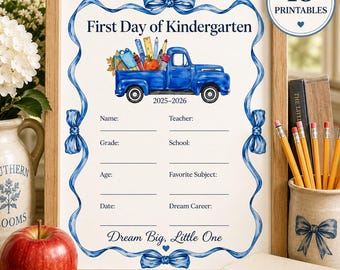 First Day of School Interview Bundle | Preschool–12th Grade Printable | Back to School Questionnaire | 15 PDF Pages