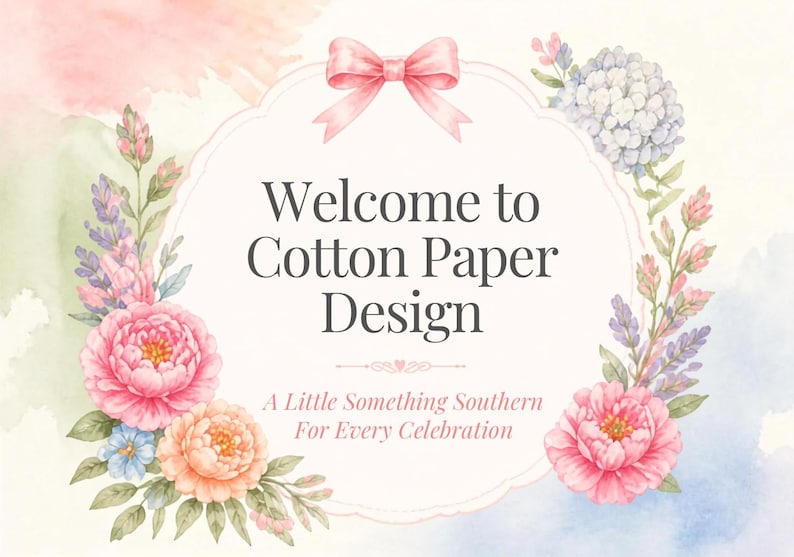 Start Here, Sweet Friend | Your Cotton Paper Design Guide | Digital Downloads, Editing & Printing Tips