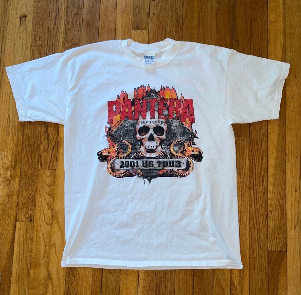 Pantera 2001 Tour T-Shirt Size XL | Etsy