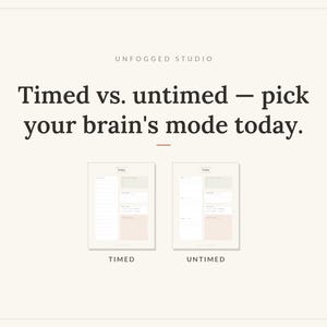 ADHD Daily Planner Printable, Now Next Later To Do List, Undated Daily Page with Brain Dump & Done List, Adult Planner PDF, US Letter A4 image 4