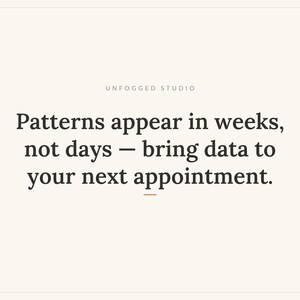 Medication Tracker Printable, 31 Day Medication Log PDF, Symptom & Energy Tracker, Doctor Appointment Prep Sheet, ADHD Health, US Letter A4 immagine 4