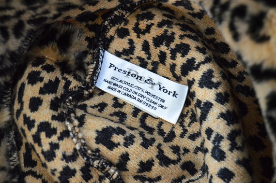 Deee Lite - Leopard Bucket Hat - Faux Fur Bucket Hat - 90s  display picture 2