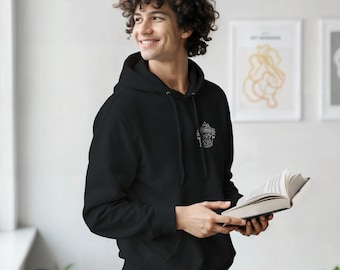 Klassisk Tytingen hoodie | Gildan® 18500 Svart