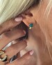 Natural Turquoise Earrings, Turquoise Stud earrings , Turquoise Studs, Birthstone Earrings, Christmas Earrings, December Birthstone 