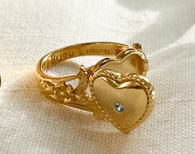 Rolled Gold Victorian Era, Engraved 2 Photo Floral Heart Locket ...