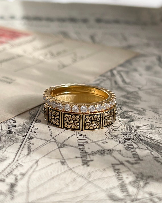 Vintage sale stackable rings