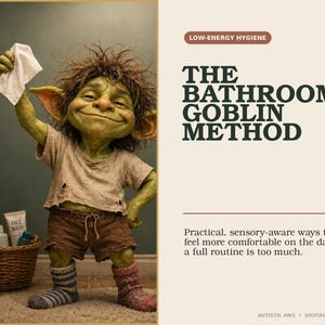The Bathroom Goblin Method: Low-Energy Hygiene for Autistic Adults, Sensory-Friendly PDF