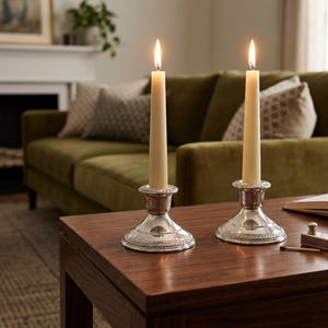 Sterling Weighted Candlestick - Etsy