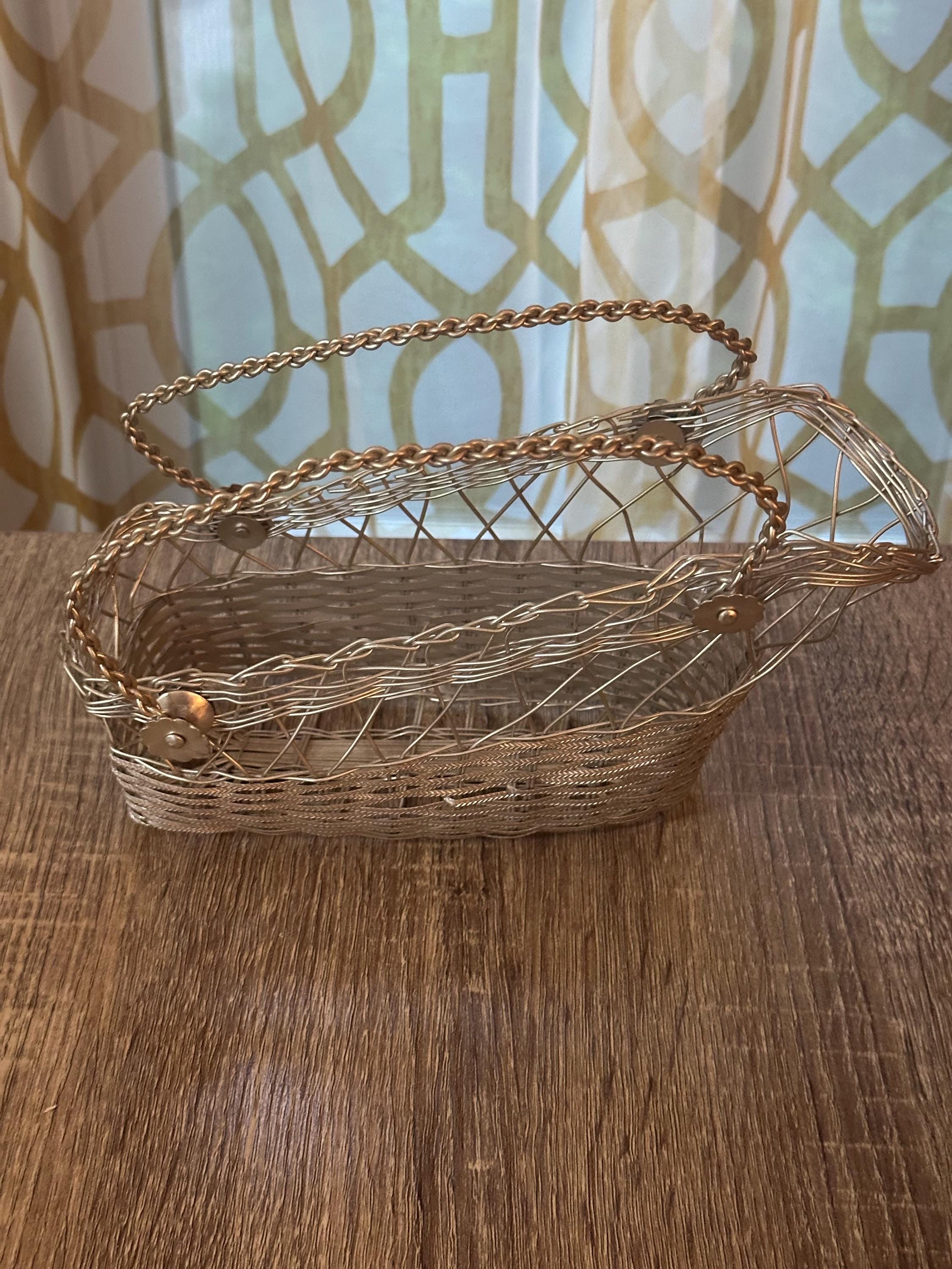 Vintage Wire Cart - Etsy