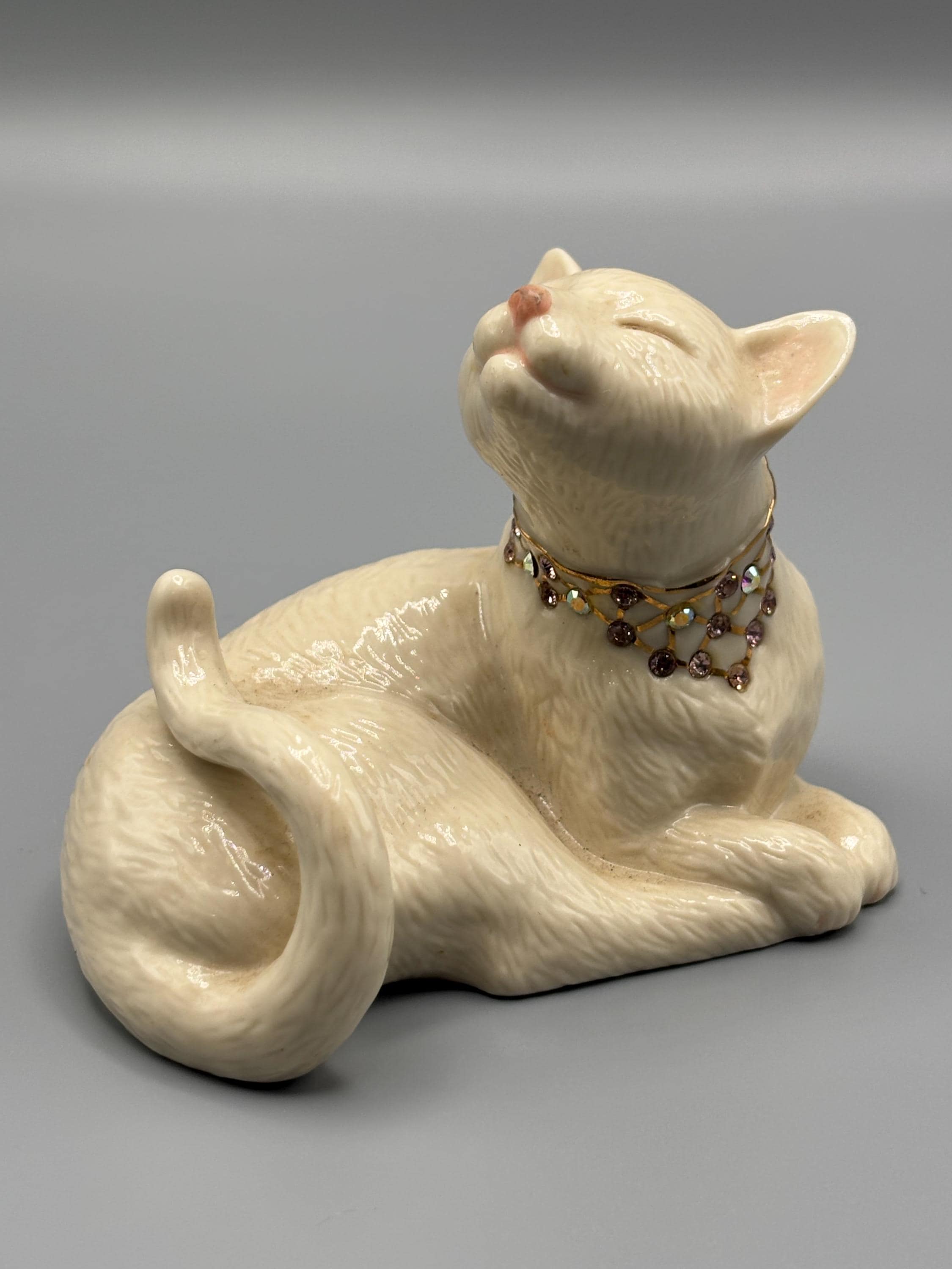 Lenox Crystal Cat - Etsy