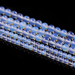 Opalite Beads 4mm 6mm 8mm 10mm 12mm 14mm 16mm Round 15.5&quot; Wholesale Gemstones