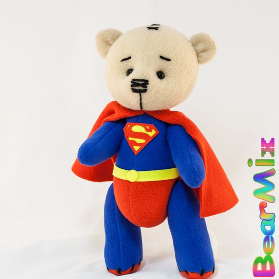 superman teddy bear