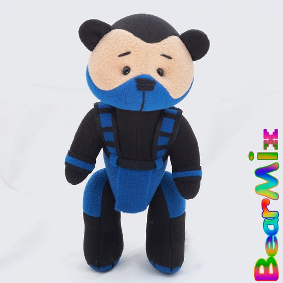 sub zero bear mortal kombat 3 bi han lin kuei kuai liang etsy