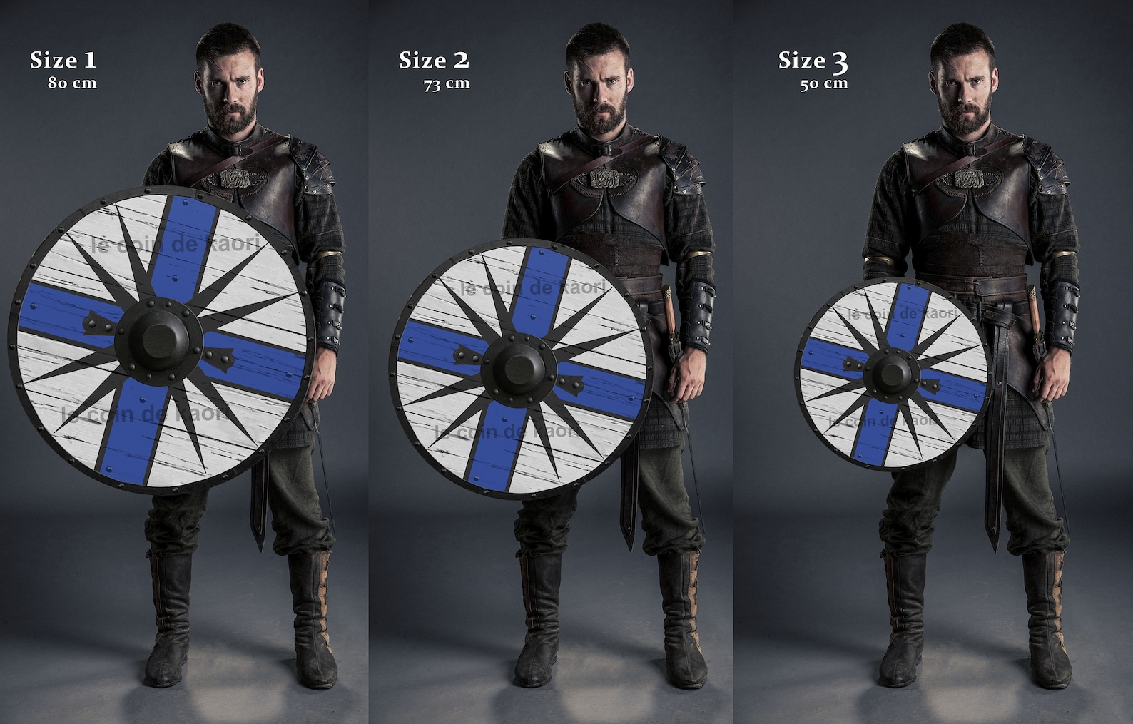 CANUTE KNUT Viking Shield Wood Replica VIKINGS Valhalla Etsy