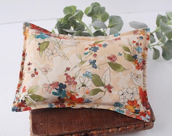 Clementine  - Floral Newborn Pillow Sham - Clementine Peach Photography Prop