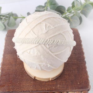Perfetto con le perle - delizioso fermaglio per capelli a forma di corona con perle bianco avorio (pronto all'uso)