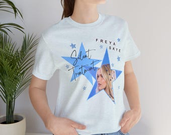 Freya tshirt, Skyelights shirt, Sky tour 2026,silnt treatmnt pop star,music tour tee,stars tour tshirt,blue stars,Descndants Zombis,fan tee