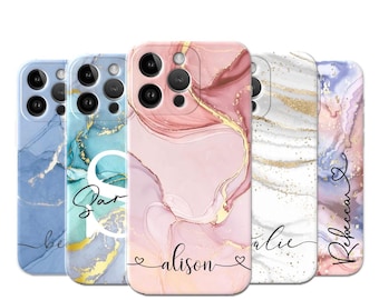 Personalised Phone Case For iPhone 11 12 13 14 15 16 17 Pro Max, Silicone Case
