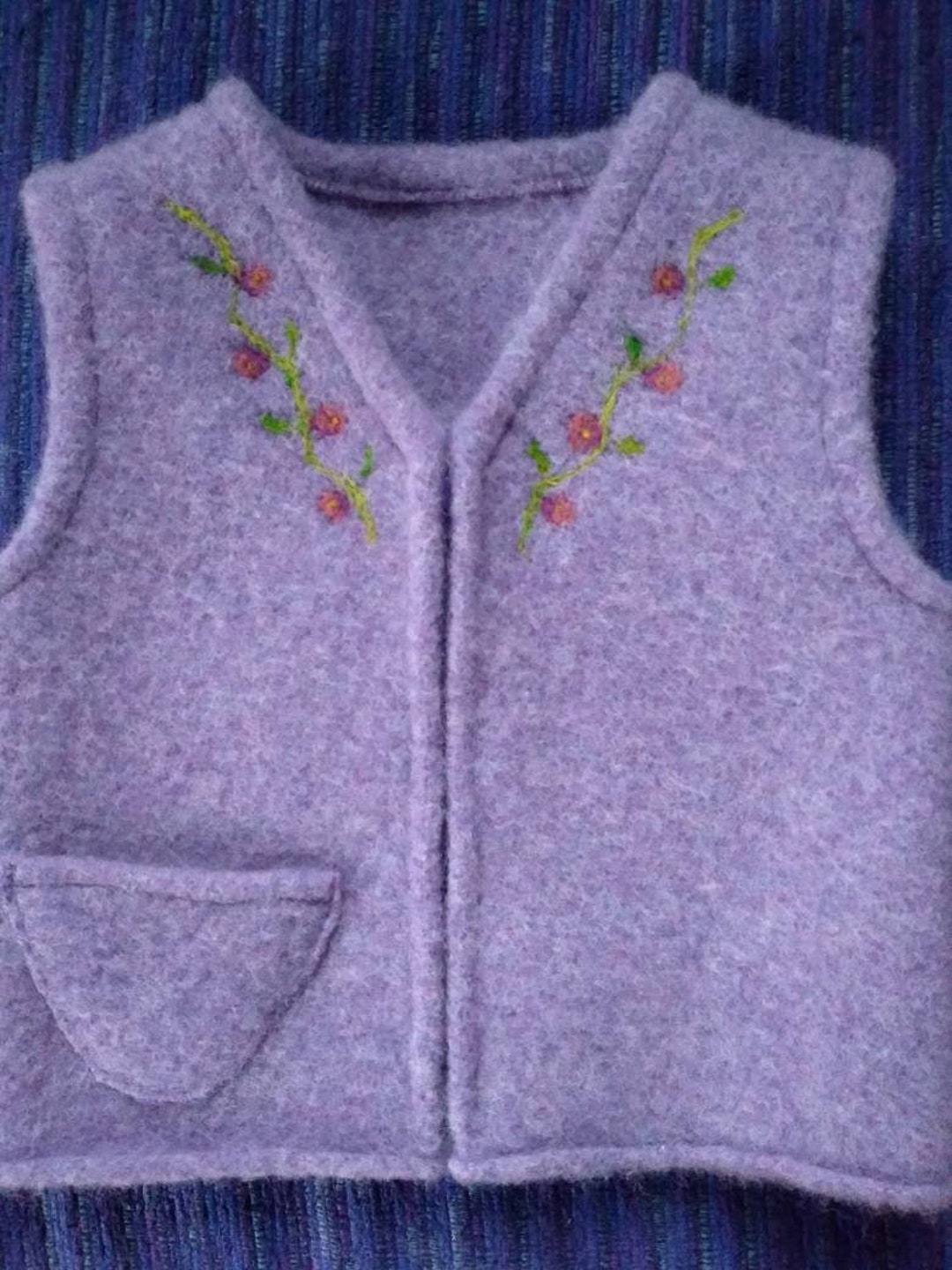 Periwinkle Venetian Vest