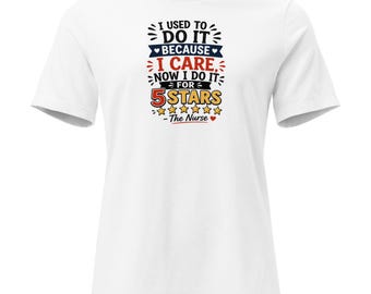 The Nurse Women's Relaxed T-Shirt 5 Stars