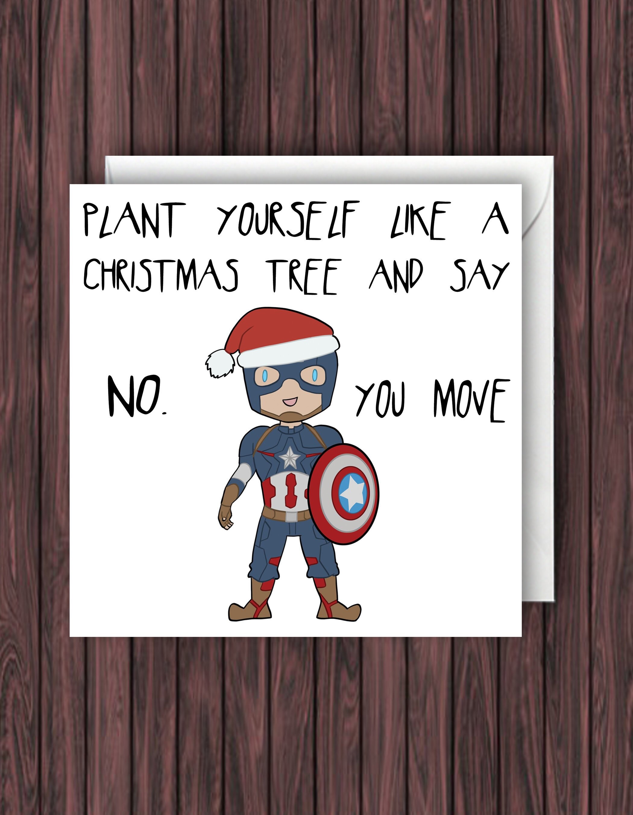 Marvel Christmas Cards 