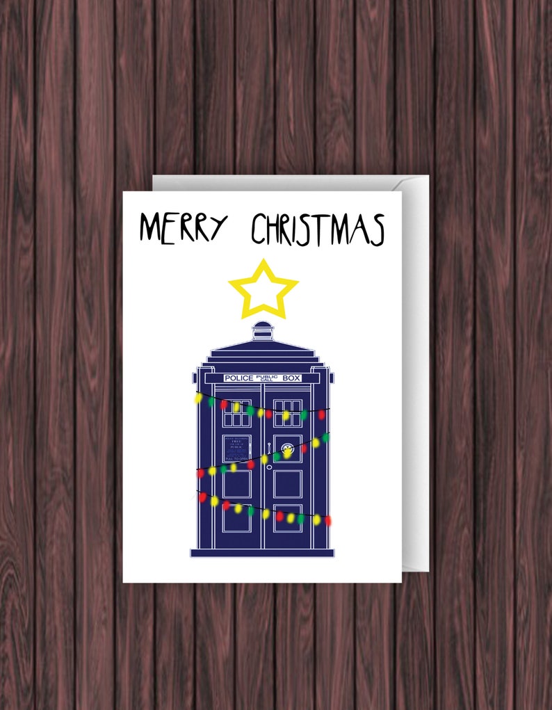 Doctor Who Christmas Cards 