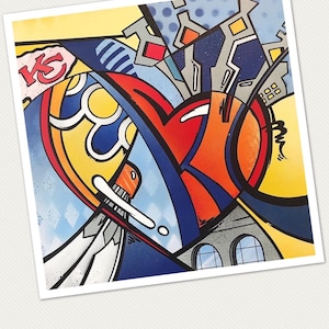 Kansas City print &quot;KC Proud&quot; Print (Giclée)