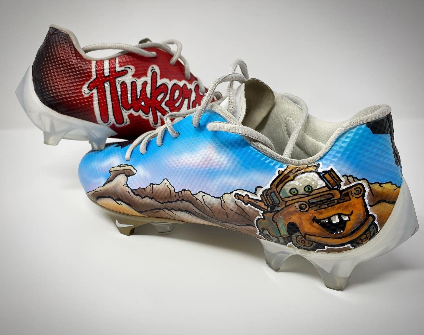 Youth Custom Cleats Curious Monkey 