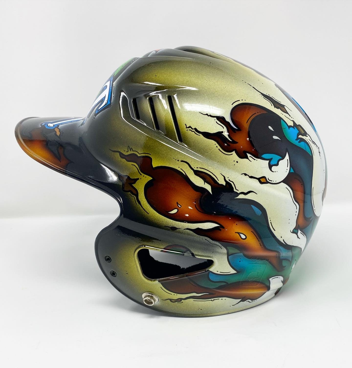 Casco pintado personalizado Etsy Espa a