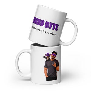 Custom Mascot Mug, Cartoon of You With Your Own Mascot, Personalized Selfie Coffee Mug, Funny Personality Gift for Her or Him