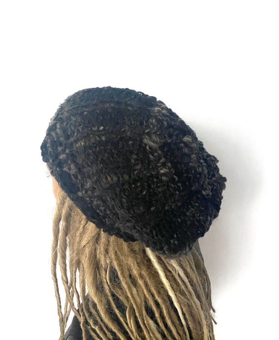 WZYWHJ Cappello lavorato a maglia alla moda per adulti, morbido e confortevole, berretto universale per uomini e donne, motivo drago volante nero, Nero , Taglia unica