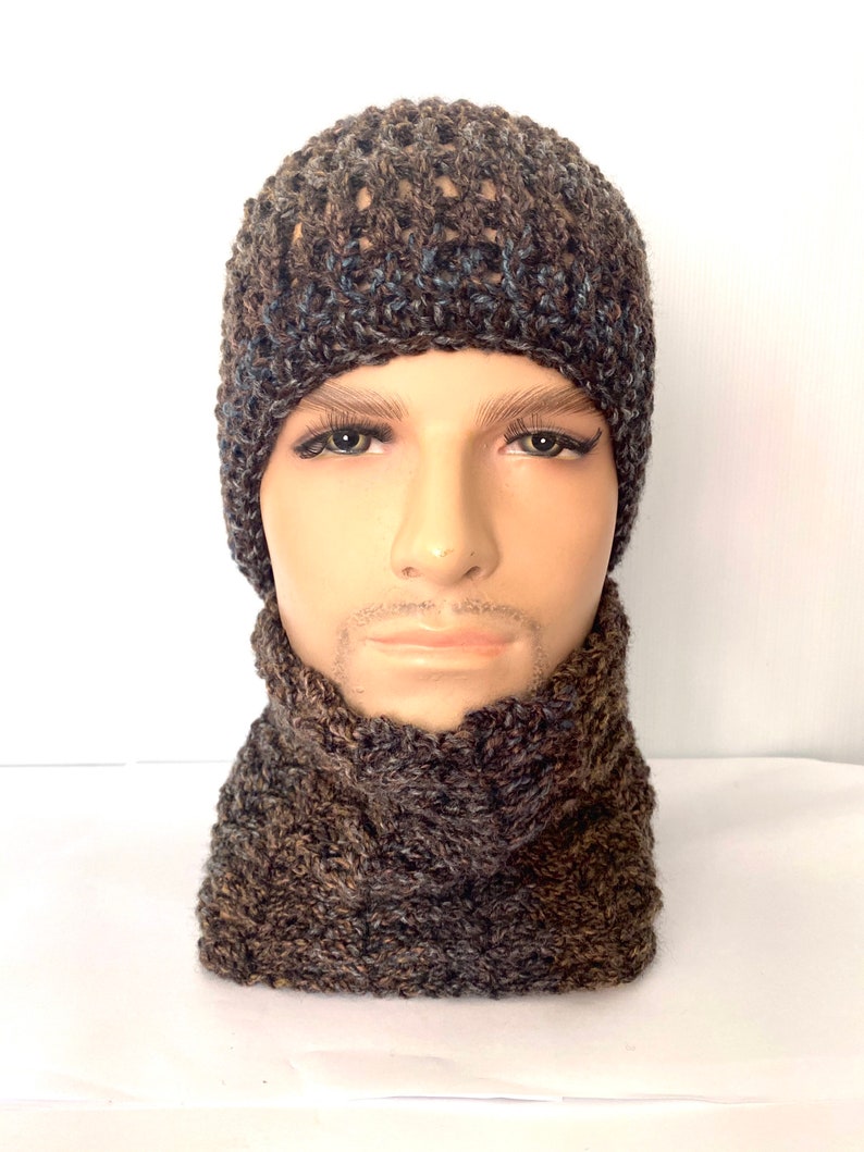 hat and scarf set mens designer