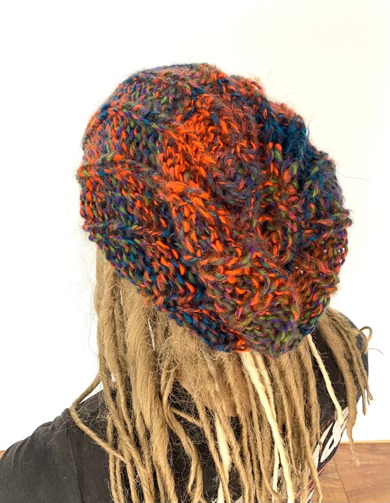 Unisex Slouch Dread Beanie Oversized Hat Mans Mens Unique  display picture 3