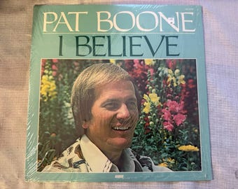 MVR – Pat Boone I Believe LP Word WST-8738 Stereo Gospel Christian Tested