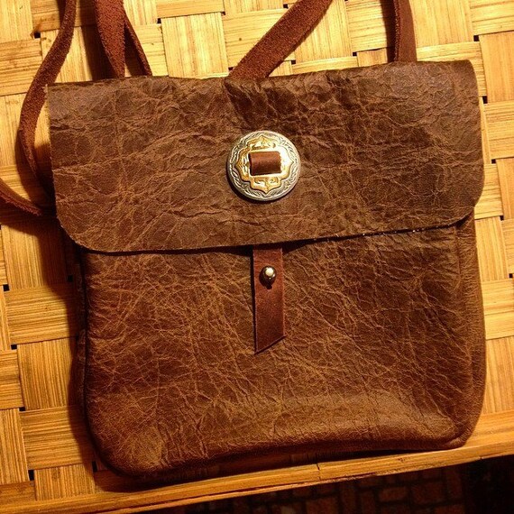 Handmade leather purse Etsy