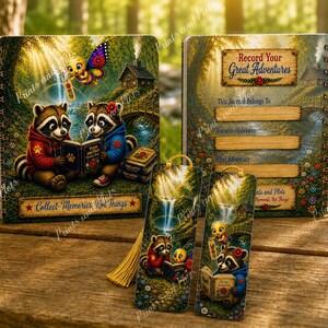 Adventure 2 Journal and Bookmarks PNG | 300 DPI Digital Download | Prints and Plots