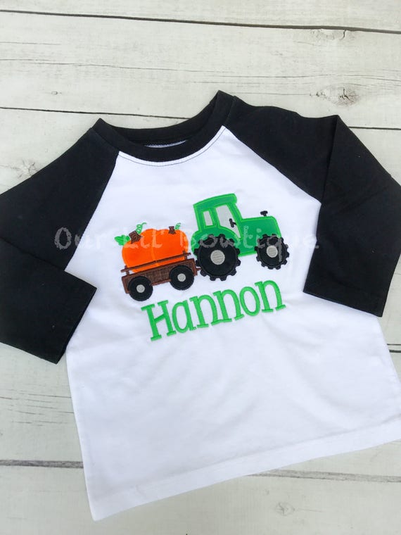 baby boy pumpkin shirt