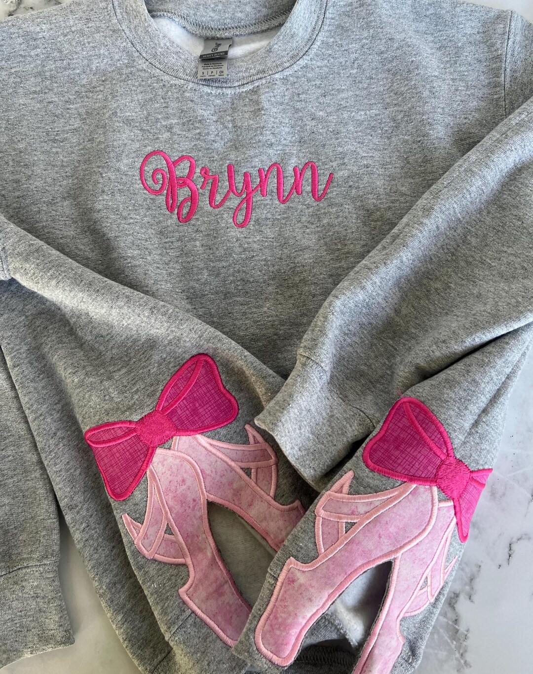 Ballerina print sweater