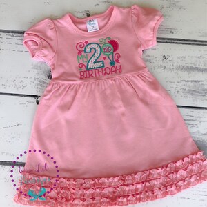Girls Birthday Dress - Birthday Shirt - Personalized Birthday - My 1st Birthday - My 2nd Birthday Shirt - Birthday Balloons - Balloon Shirt