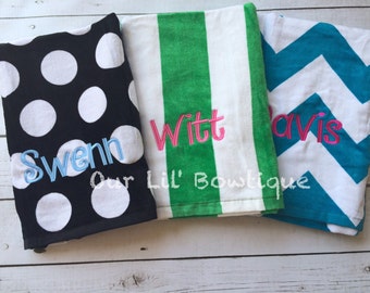 Personalized Beach Towel - Beach Towels - Monogram Towels - Personalized Towel - Teacher - Summer - Gift - Birthday