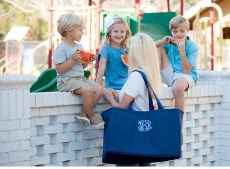 Personalized Tote Bag Ultimate Tote Tailgaiting Monogrammed X-Large Tote Bag Oversized Tote Beach Bag Personalized