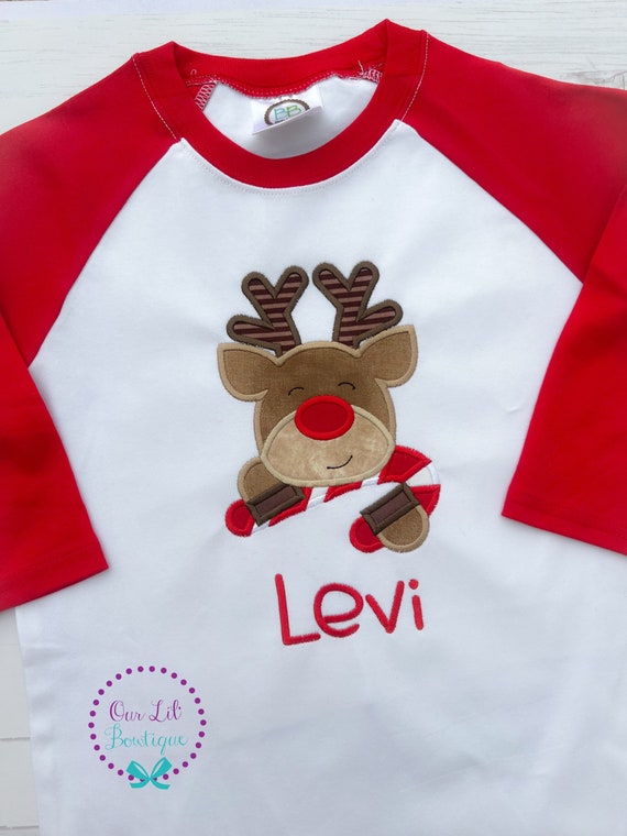 Reindeer Shirt - Kids Reindeer Shirt - Sibling Christmas Shirt - Kids Christmas Shirt Il_570xn