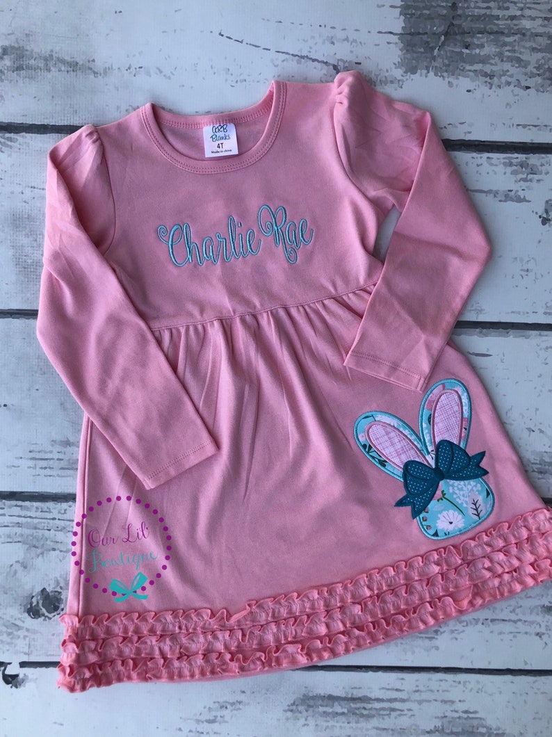 Easter Bunny Applique Shirt Bunny Shirt Girl Bunny Shirt Etsy