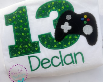 Video Game Birthday Shirt - Gamer Shirt - Kids Birthday Shirt - Gamer Birthday Shirt - Kids Birthday