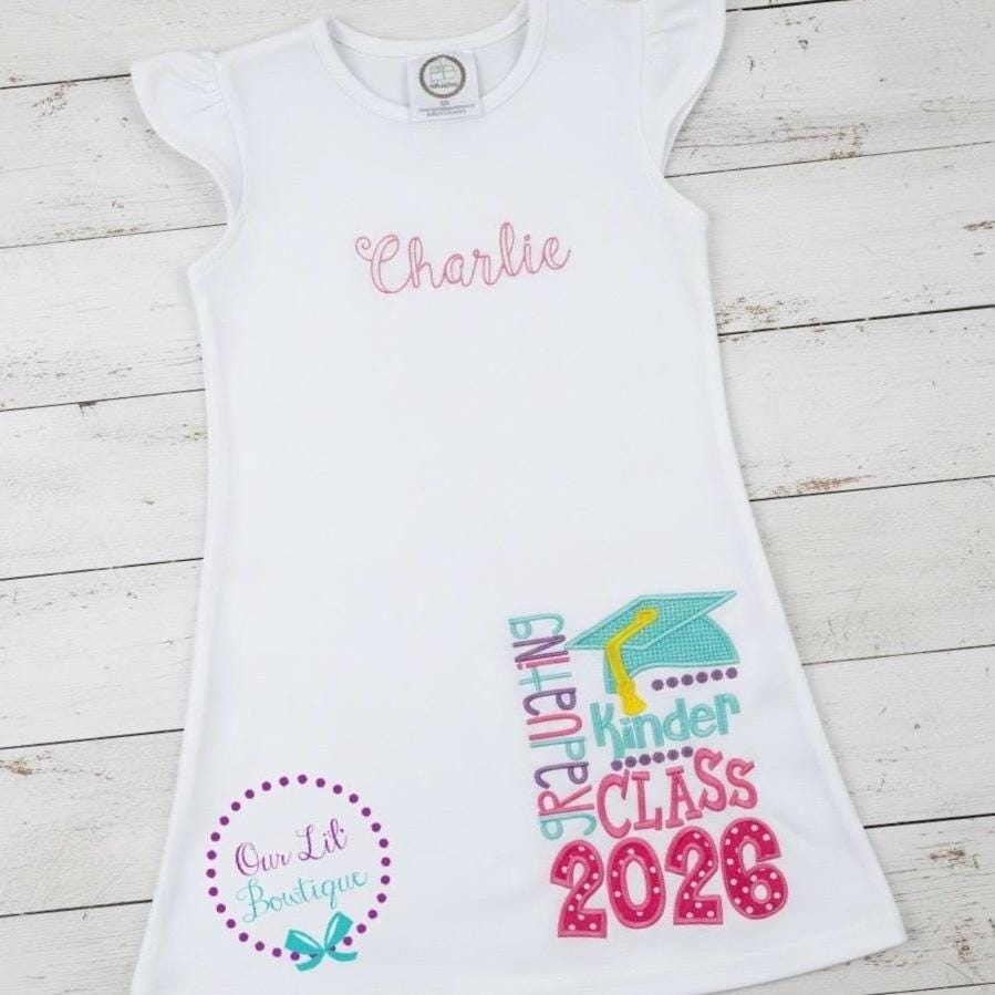 Kindergarten Graduation Dress Girls Custom - Etsy