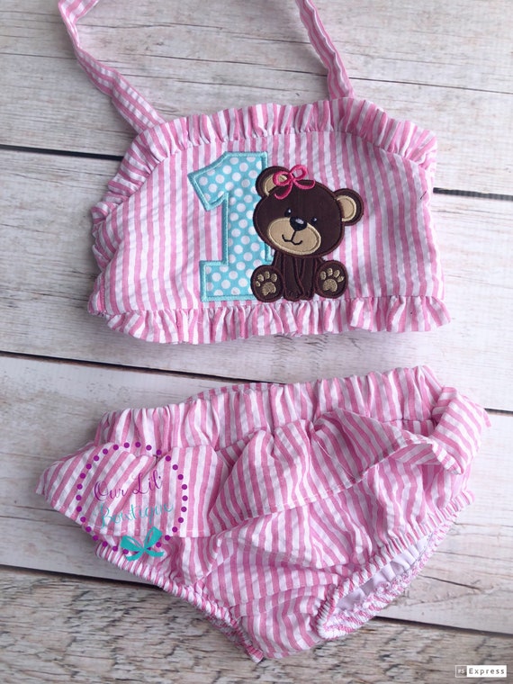 Seersucker bathing suit best sale baby
